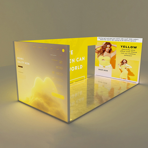 JiongChang Custom Stands Lighting Boxes Advertising Exhibition Booth Illuminated Seg Portable Lightbox - Product Image 3
