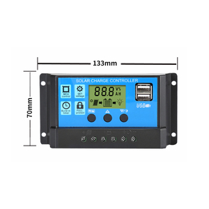 בקר מטען סולרי <span class=keywords><strong>Pwm</strong></span> 10a 20a 30a 40a 60a 12v הספק 24v הספק בקר סולארי ליתיום - Product Image 3