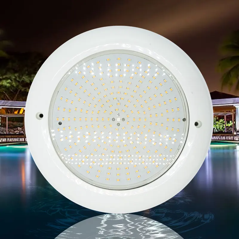 Lampu bawah air 12v ip68 ce rohs lampu kolam led RGB lampu dinding kolam dan spa terpasang di dinding dengan jaminan kualitas