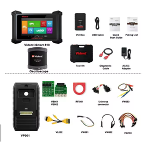 VIDENT ISMART810 Scanner diagnostico per auto ECU codifica chiave programmazione 40 + servizi topologia mappa DoIP & CAN FD con oscilloscopio - Product Image 3