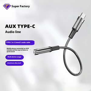 Type-<strong>C</strong> to 3.5mm Audio Adapter Mobile Phone Data Cable Converter for Music Listening - Product Image 5
