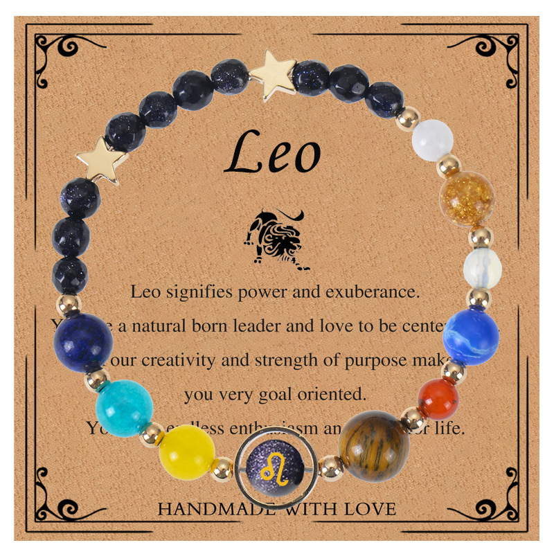 Colorful beads - Leo