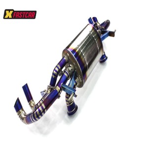 ท่อไอเสียไทเทเนียมอัลลอยด์5.2L V10 LP580-2รถ - Product Image 3