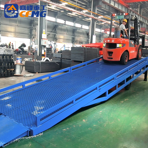 CFMG 6ton-15ton Hydraulic Dock Leveler <strong>Loading</strong> Dock Ramp Forklift Mobile Container <strong>Unloading</strong> <strong>Platform</strong> - Product Image 4