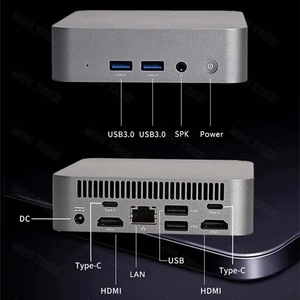 NUC Mini PC 11Th Gen Core I7 1185 g7 4 Core Dual HD 4K 2xType-C funzione completa Win10 Home Office Mini Computer Barebone Wifi6 12V - Product Image 5