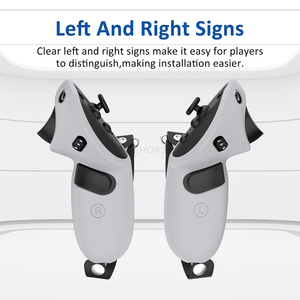 VR Handle Silicone Protective Cover for Meta <strong>Quest</strong> Pro Controller Handle Grip Shell Full Protective for <strong>Quest</strong> Pro VR Accessories - Product Image 3