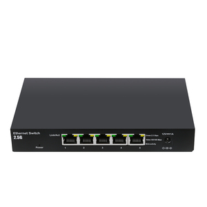 5ポート2.5ギガビット高速ネットワークスイッチウォールマウントデザインデスクトップスイッチ - Product Image 1