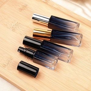 <strong>5</strong> <strong>ml</strong> 10ml Refillable Portable Empty Mini Square Gradient Color Glass Rectangle <strong>Perfume</strong> Spray Bottle for Parfum - Product Image 5
