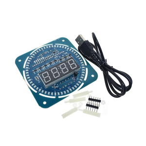 DS1302 Rotating Digital LED Display <strong>Module</strong> Alarm Electronic Digital <strong>Clock</strong> LED Temperature Display 5V