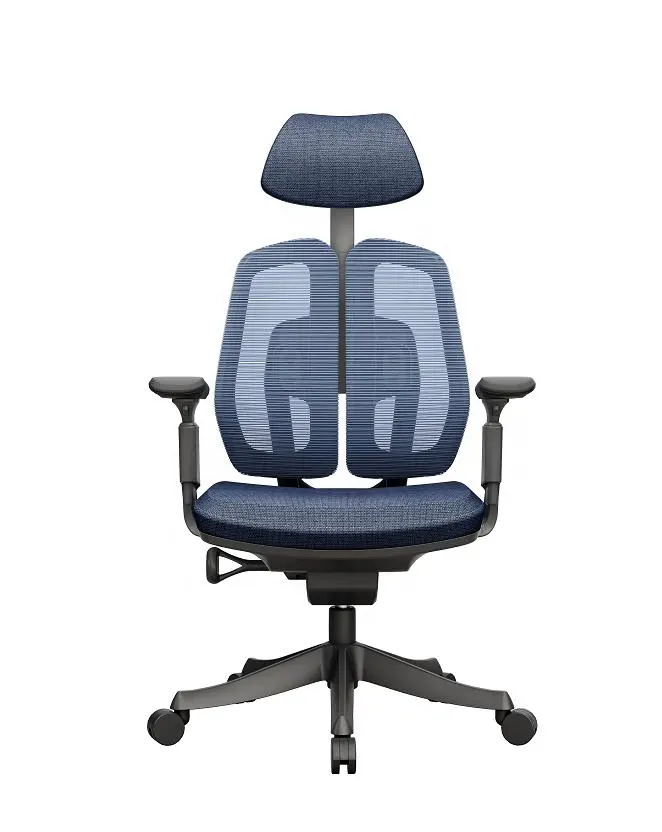Chaise de bureau ergonomique professionnelle de nouvelle technologie chaise en cuir à Double ascenseur arrière pour les jeux à domicile et le travail de bureau