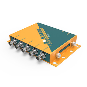 Avmatrix SD1141 TV Broadcasting CCTV Video Accessories 3G-SDI Camera Audio Video <strong>Splitters</strong> 1 Channel <strong>Input</strong> to 4 Channel <strong>Output</strong> - Product Image 1