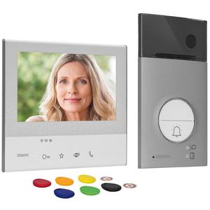 Sistema de videoportero, FLEX ONE VIDEO LINEA 3000, para viviendas unifamiliares, tecnología de 2 hilos - Product Image 1