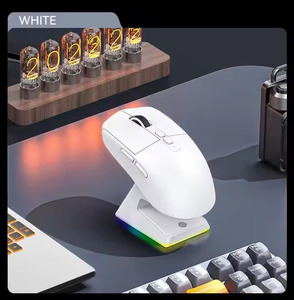 X6 49G programmabile Mouse Wireless 2.4G cablato USB PAW3395 26000 DPI per Laptop PC ottico Mouse da gioco per computer - Product Image 4