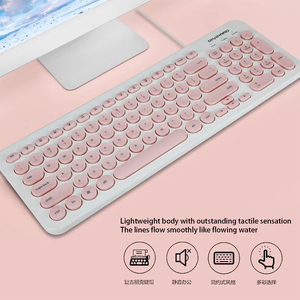 Mini teclado portátil de alta calidad Teclado portátil adecuado para computadora Mini teclado con cable