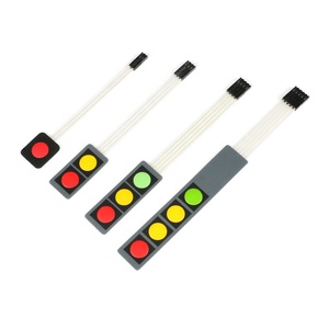 1 2 3 4 Tasten taste Membran schalter Matrix Array Tastatur Tastatur Bedienfeld Pad DIY Kit Membran schalter Für Arduino - Product Image 3