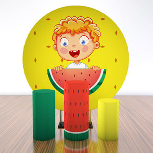 Palmy 7ft Trẻ Em Đảng Vòng Nguồn Cung Cấp Đám Cưới Backdrop Đứng Với Bánh Bảng Cho Bé Tắm Sinh Nhật Wedding Party Trang Trí - Product Image 6