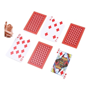 TC dört renk çince iskambil kartları toplu özel Poker kartları geri ve ön - Product Image 4