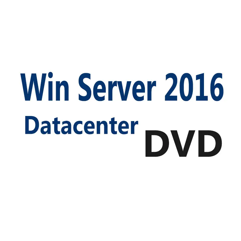 Haute qualité Win Server 2016 Datacenter DVD Win Server 2016 Datacenter DVD Package complet Expédition rapide