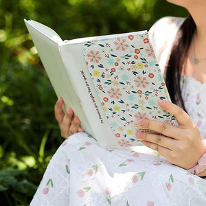 2025 venta al por mayor creativo retro flor cuaderno color página interior ilustración estudiante chica Linda decoración diario cuadernos
