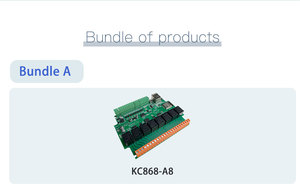 IDE di Arduino di temperatura di 433M di ADC DAC RF per la casa astuta MQTT KC868-A8 ESP32 Wifi/Ethernet RS232 USB relè modulo ADC DAC RF - Product Image 5