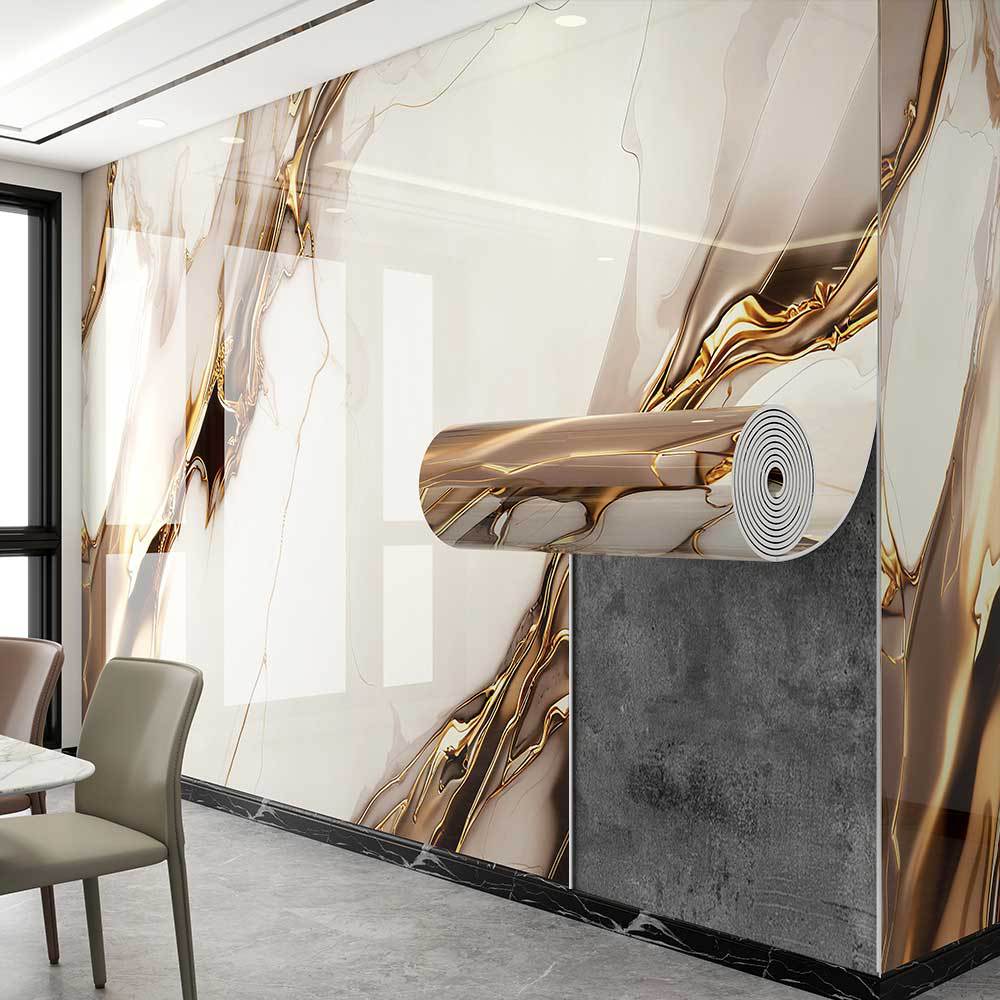 Plain gold ink-xcst006-120cm wide3m long