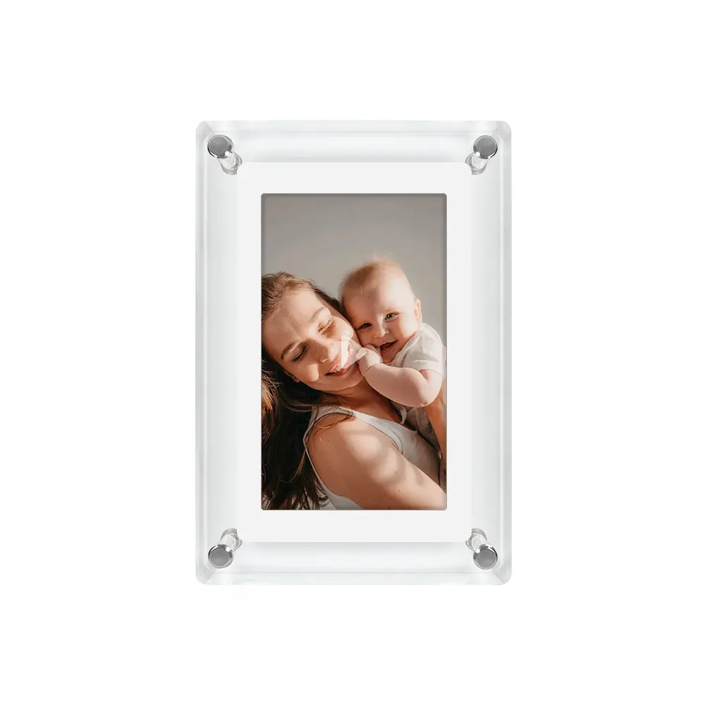 5 inch 4GB IPS Screen acrylic digital photo frame art frame wholesale high quality modern video playback