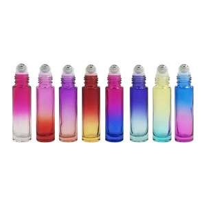 Envase de vidrio ที่กำหนดเองน้ำหอมน้ำมันหอมระเหยม้วนบนขวด5มล. 10มล. Botellas de น้ำหอม - Product Image 3