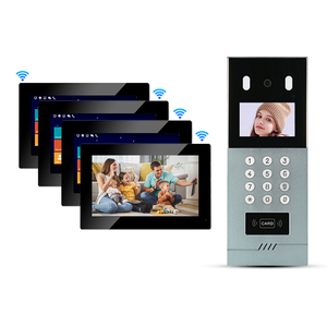 UTP Cable Digital <strong>IP</strong> POE Smart Doorbell <strong>Intercom</strong> Citofono Wifi Tuya Touch Screen 7 Inch Audio <strong>Video</strong> <strong>Intercom</strong> <strong>System</strong>
