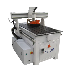 Mini enrutador CNC de alta precisión 6100, tamaño pequeño, máquina de corte y grabado de madera de 3 ejes, Control DSP, husillo único, nueva condición - Product Image 1