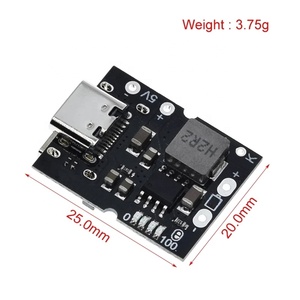 Type-C USB 5V2Aモジュールコンバーター電源モジュールバッテリー充電保護ボード - Product Image 2