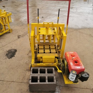 Ideas para pequeñas empresas para la máquina para fabricar bloques de cemento, máquina semiautomática para fabricar bloques de hormigón de alta calidad a la venta - Product Image 4