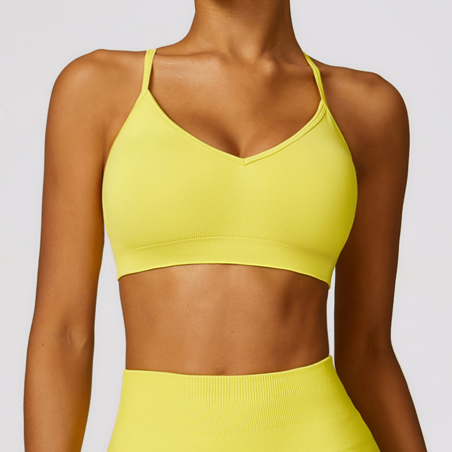 Yellow bra