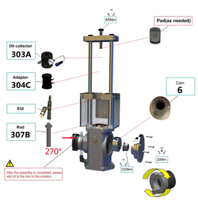 Cam Box EUS1600 EUS1800 Diesel Fuel Injector EUI <strong>EUP</strong> Piezo Common Rail Injector Tester With <strong>Cambox</strong> Testing Equipment Work - Product Image 2