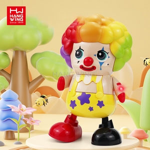 HW ABS Plastic Children Baby Toy <strong>Robot</strong> Doll Electric Multi-function Walking Dancing Clown with Light and Music - Product Image 3