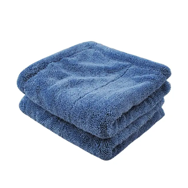 Double-layer Thickened Twisted Braid Towel Absorbent Microfiber Car Wipe Cleaning Towel