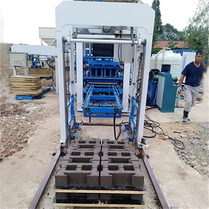 Máquina para hacer bloques de ladrillos de cemento de enclavamiento 6-15 para construir con precio de arena en el motor de Guatemala como componente central - Product Image 5