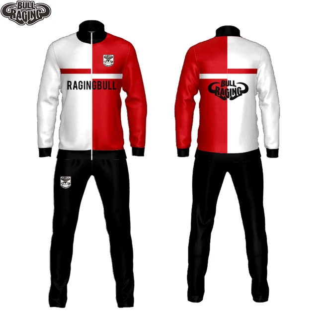 Chine-rouge blanc
