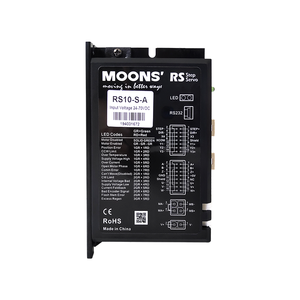 ดวงจันทร์ RS10-S-A 2เฟส NEMA 34ไฮบริด RS232ความเร็วสูงตอบสนองสเต็ปเปอร์ไดรฟ์แบบวงปิดพร้อมตัวเข้ารหัส - Product Image 1