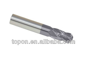 チアリンコーティングCNC品質タングステンカーバイドエンドミルカッター/切削工具 - Product Image 4