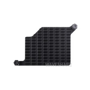 Disipador térmico de aluminio para Raspberry Pi 5, con almohadillas térmicas y pasadores con resorte - Product Image 1