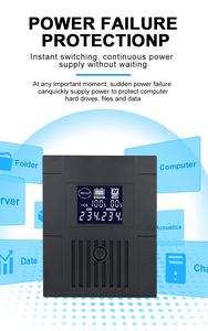 Offline <strong>UPS</strong> 650VA Standby <strong>Ups</strong> <strong>110v</strong> 220V <strong>OUTPUT</strong> Line Interactive <strong>Ups</strong> 84Wh Uninterruptible Power Supply for Home - Product Image 3