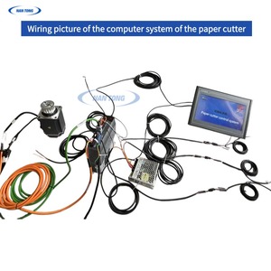 Automatisches Stanz system für die Papier verarbeitung Computer programms teuerung Ersetzen des alten manuellen Modus Dieser Stand der Technik