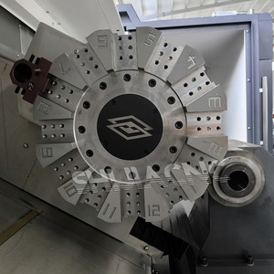 Torno de torneado automático CNC TCK46 TCK52 TCK65 de alta precisión con herramientas en vivo de eje C de cama inclinada y mandril de pinza horizontal - Product Image 5