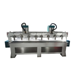 Máquina de grabado de madera controlada por computadora, enrutador cnc para la venta de carpintería - Product Image 1