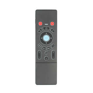 Commercio all'ingrosso 6 asse giroscopio IR apprendimento retroilluminazione air mouse T6 tv telecomando con tastiera funzione touchpad fabbrica - Product Image 5