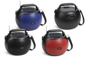 HF-F56 torce a energia solare torce Stereo senza fili esterni altoparlanti portatili BT con cena basso attivo <span class=keywords><strong>Radio</strong></span> FM/TF/USB - Product Image 6