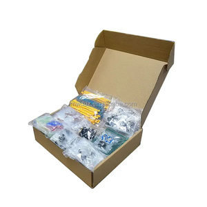1900 pcs <strong>Mega</strong> Electronic Component Kit including Assortment + Capacitors + Resistors + LED + Transistors + DC Jacks + <strong>PCB</strong> +opamp - Product Image 1