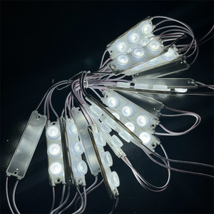 โมดูลไฟ LED 3ด้าน15*45องศา12V 3W ขอบโมดูลไฟ IP65