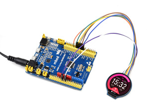 1.28 inç LCD modülü yuvarlak LCD ekran modülü 65K RGB renkler 240x240 SPI arayüzü desteği ahududu Pi Jetson Nano Arduino