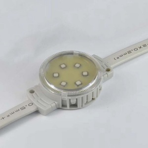 3/6/7 adet SMD5050 su geçirmez dijital renk değiştirme dmx veya IIC kontrol akıllı RGB LED piksel modülü - Product Image 1